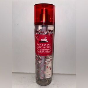 Bath & Body Works Milk Bar Peppermint Bark Truffle Fragrance Mist 8oz New